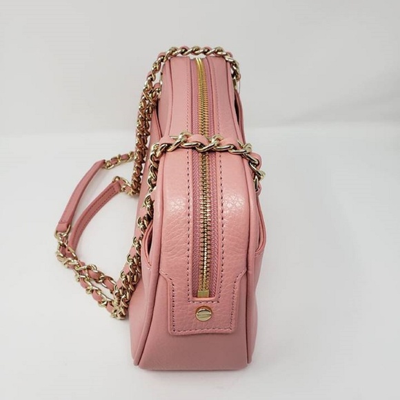 New Tory Burch Bombe W. Chain Pink Cross Body Bag - Picture 4 of 8